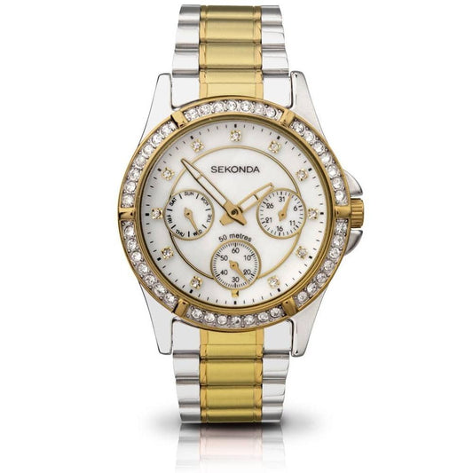 Ladies Two-Tone Sekonda Watch 4112 Watches Sekonda 