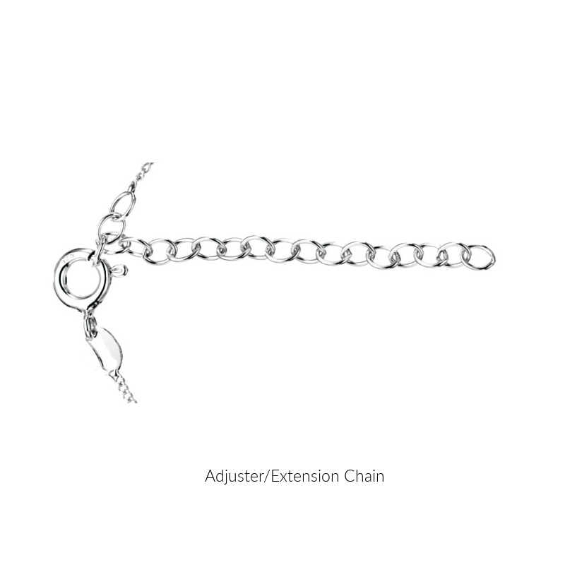 Silver Diamond Cut Curb Chain 16" - 18" Chains Gecko