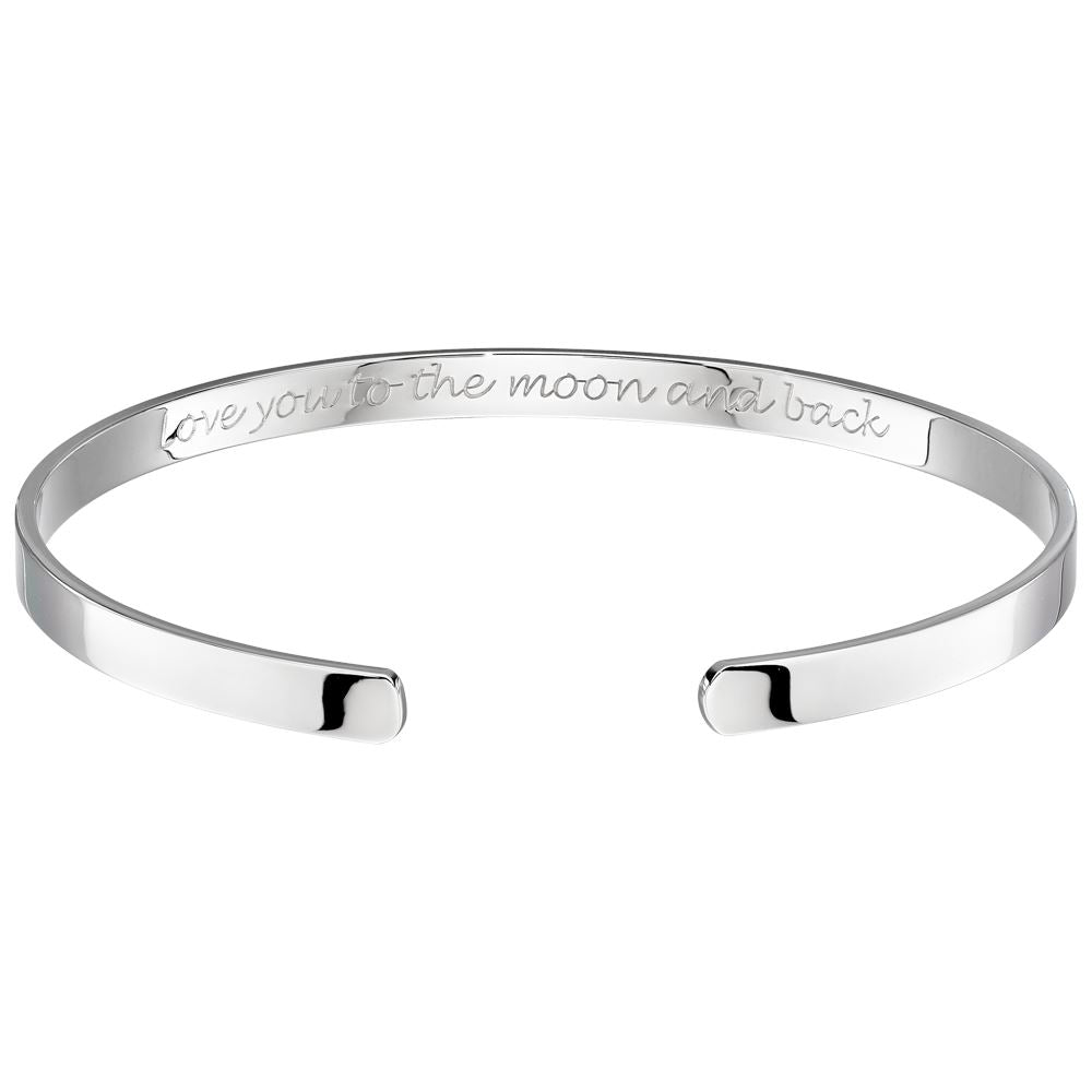Little Star Love You To The Moon and Back Ladies Bangle Bangles Little Star