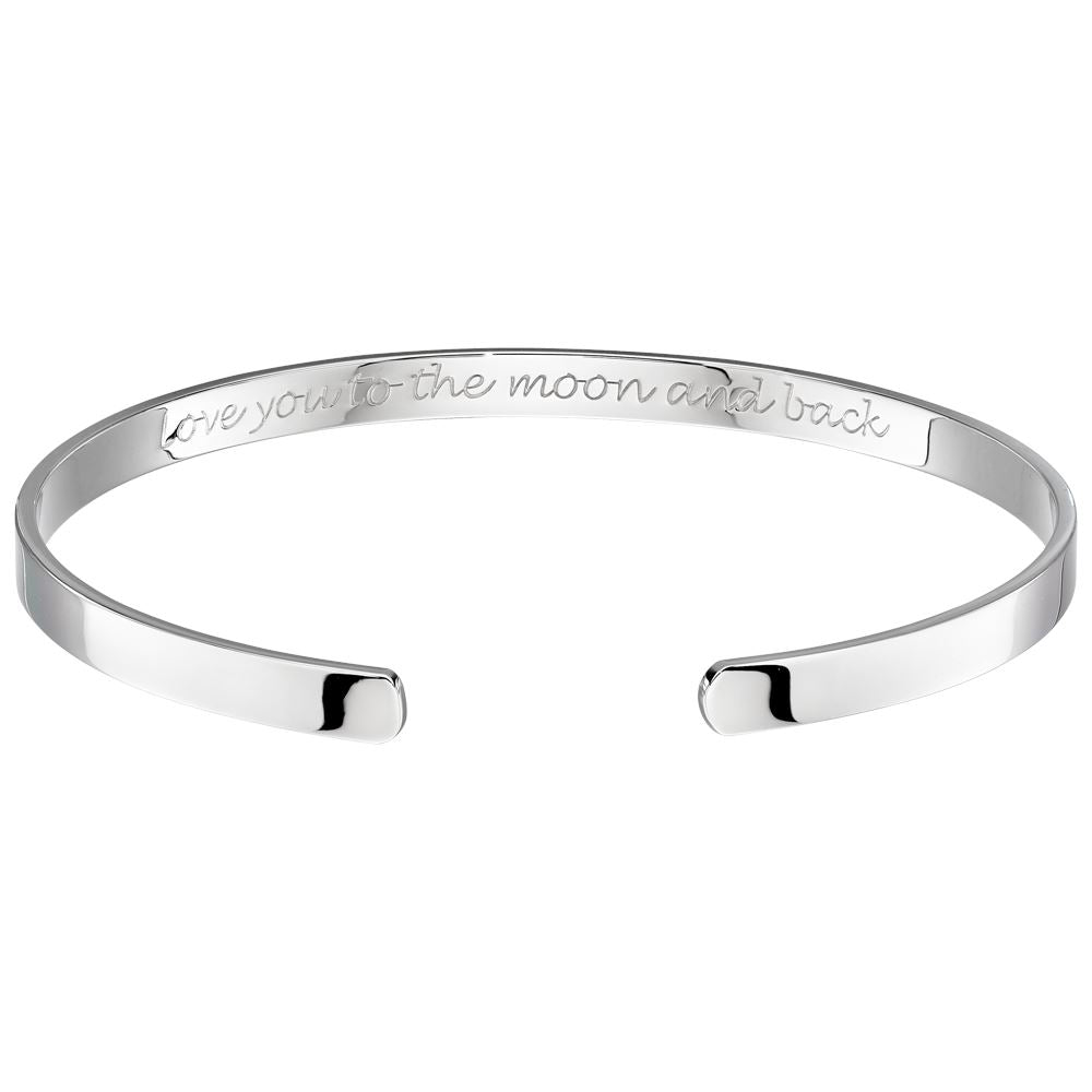 Little Star Love You To The Moon and Back Ladies Bangle Bangles Little Star 
