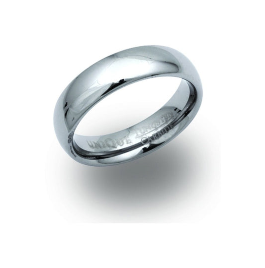 Men's Tungsten Carbine 6mm Ring Jewellery Unique 56 