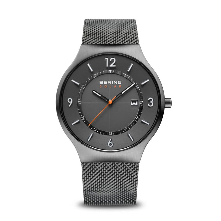 Bering Men's Grey Solar Watch 14441-377 Watches Bering