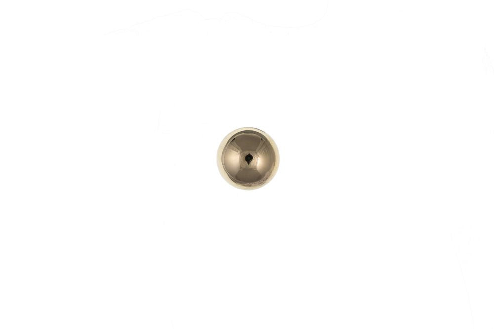 Men's Single Gold Ball Stud 5 mm Men's Earrings Ian Dunford
