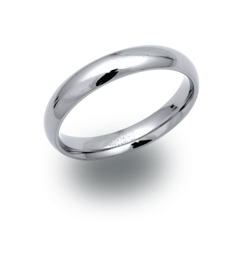 Men's 4 mm Titanium Ring Men's Rings Unique I 
