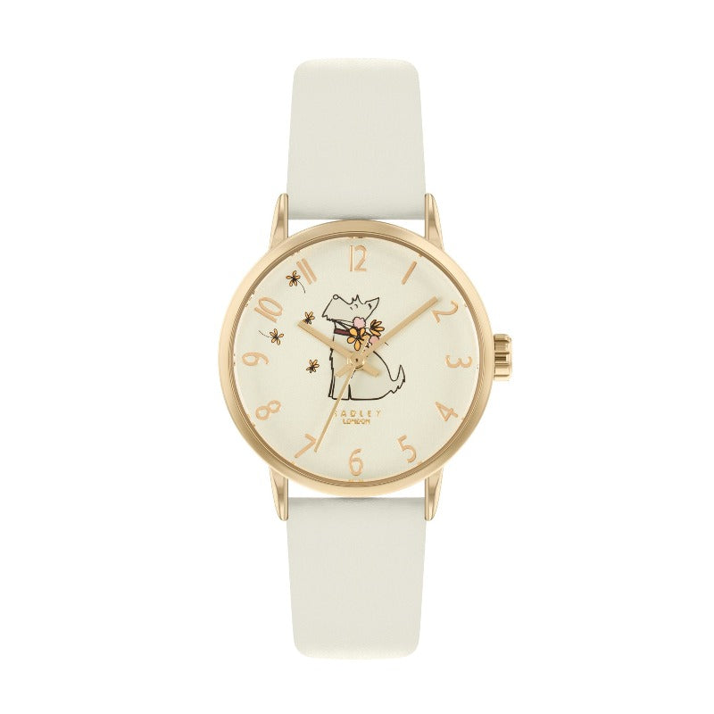 Radley Ladies Watch in Cream with Leather Strap RY21264 Watches Carathea 