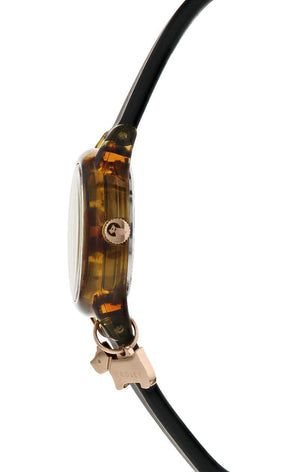 Radley Watch Black Silicon Strap Tortoishell Plastic Case RY2324 Watches Radley 