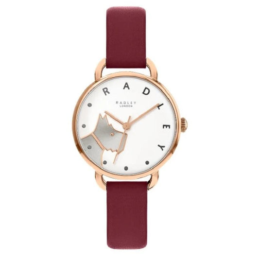 Radley Wood Street Ladies Watch with Red Strap RY2874 Watches Radley 