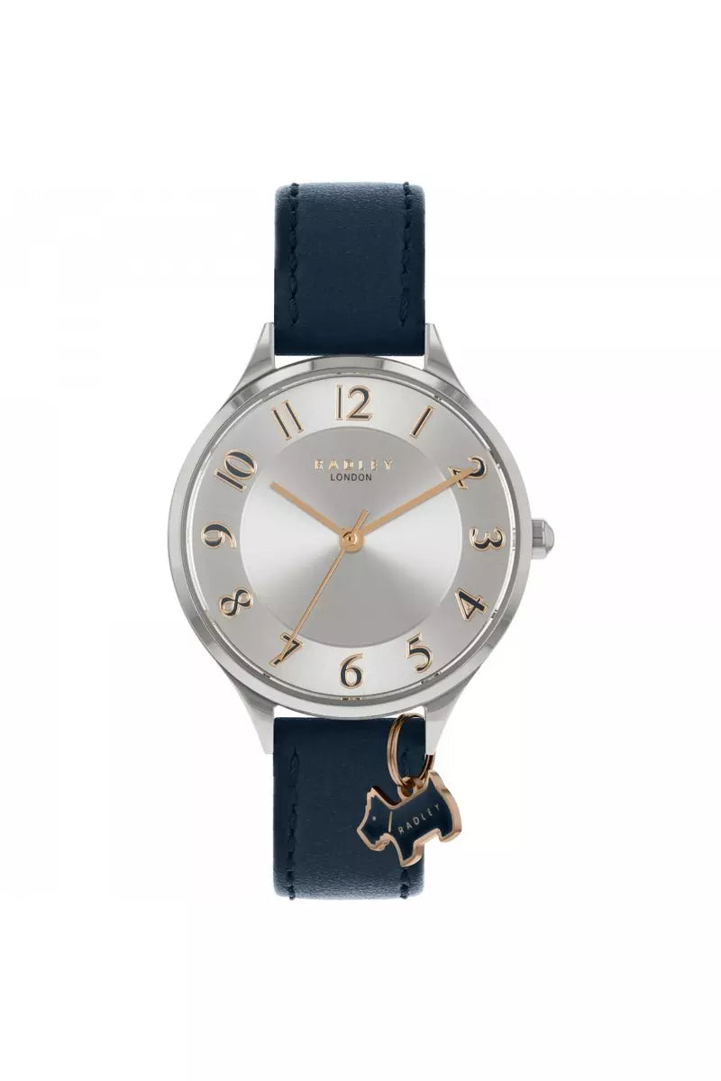 Radley Ladies Watch with Blue Strap and Charm Dangle RY2965