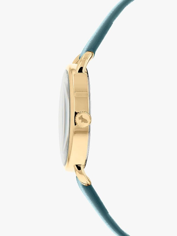Radley Ladies Floral Watch with Teal Leather Strap RY21270 Watches Radley 