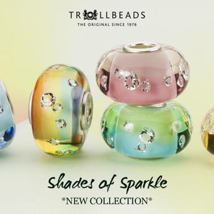 Trollbeads Shades of Sparkle Rainbow Glass Bead Trollbeads Trollbeads 