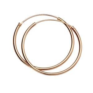 Rose Gold Hoop Earrings Jewellery JoolsJewellery 