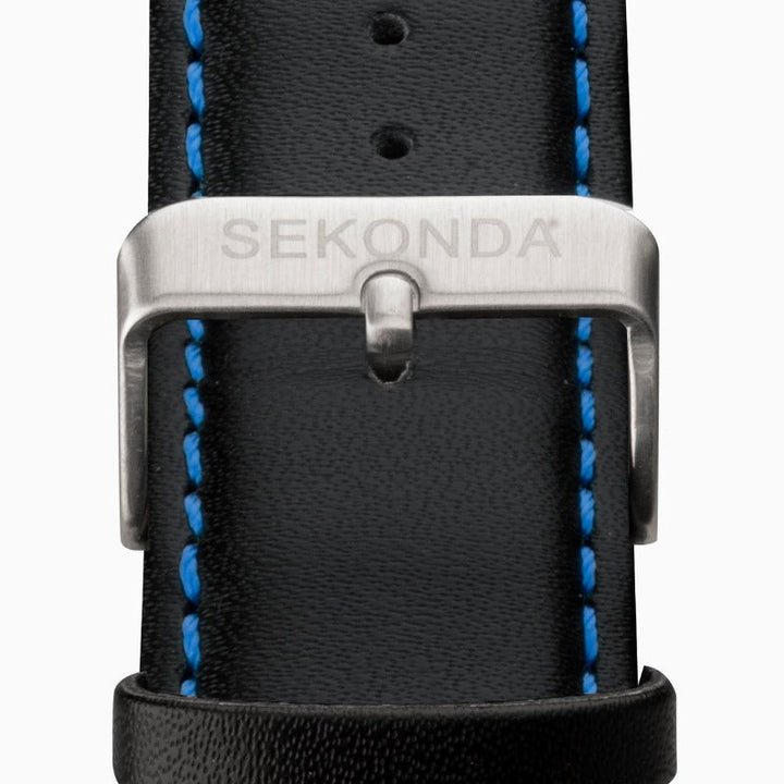 Men's Sekonda Velocity Chronograph Watch Turquoise Black Sekonda