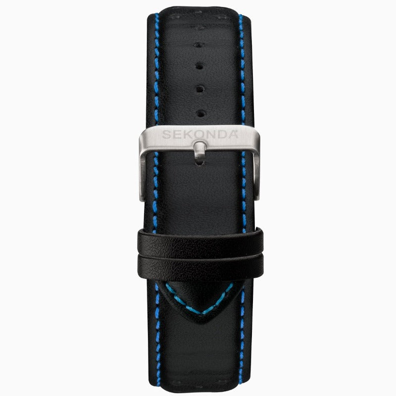 Men's Sekonda Velocity Chronograph Watch Turquoise Black Sekonda