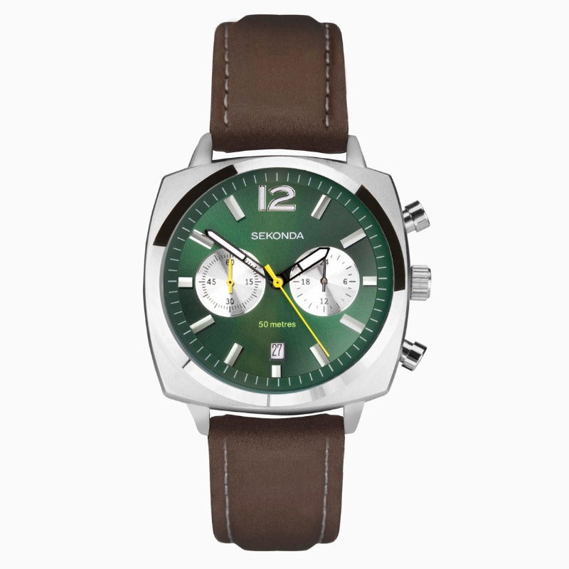 Sekonda Airborne Men's Watch Green Dial 30029 Sekonda