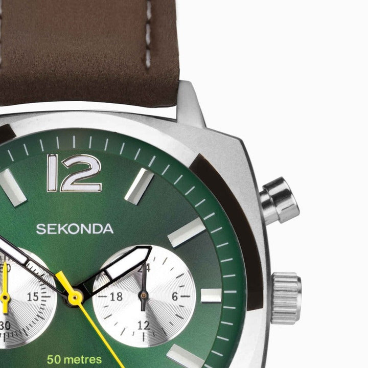 Sekonda Airborne Men's Watch Green Dial 30029 Sekonda