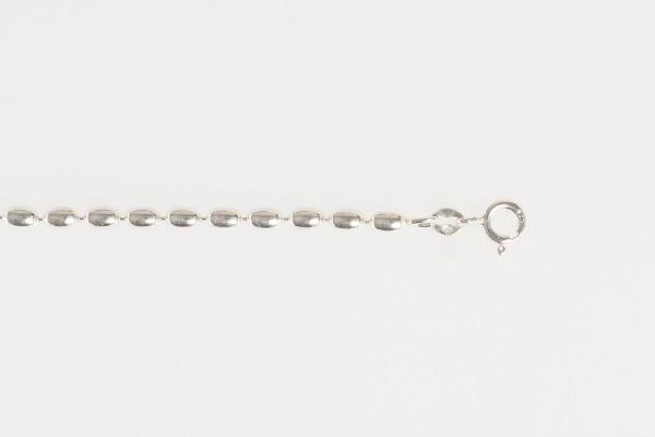 Silver Bead Chain Jewellery Bracini 