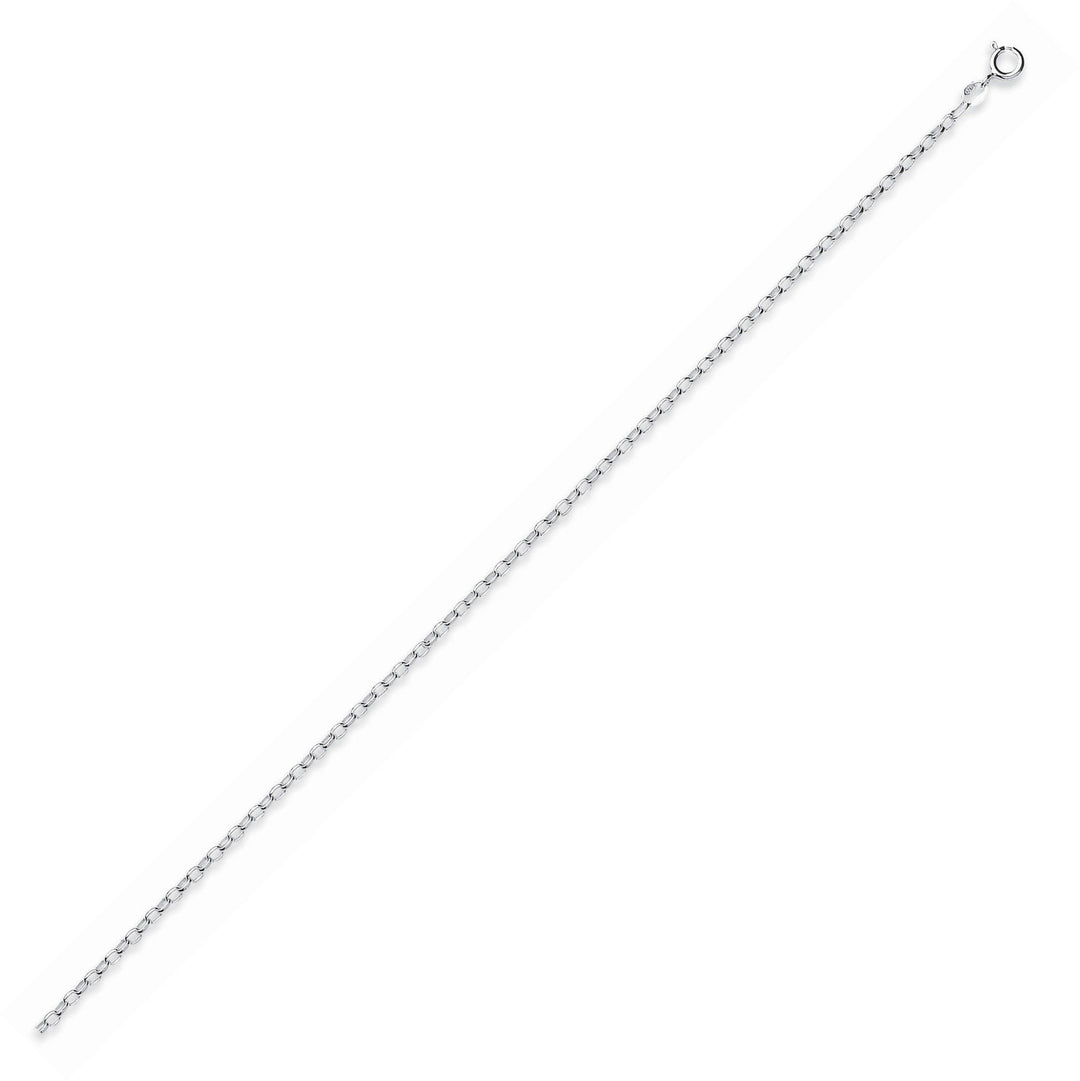 Silver Belcher Chain Anklet Anklet Hanron