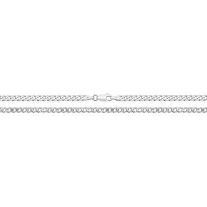 Silver Curb Chain Anklet 10" Anklet | Jewellery Carathea