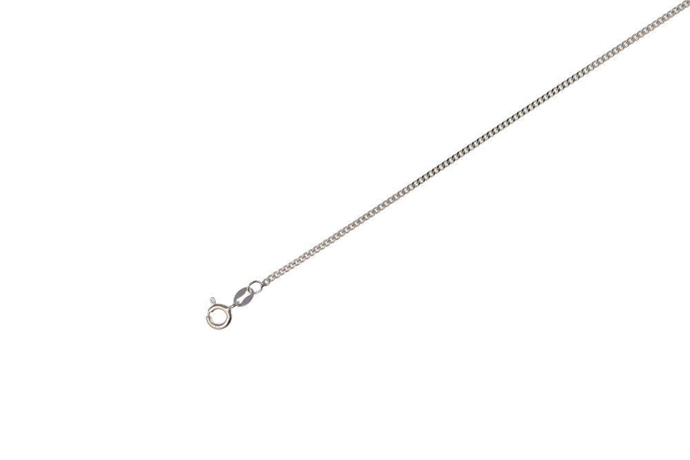 Silver Curb Chain Jewellery Ian Dunford 16-inch 