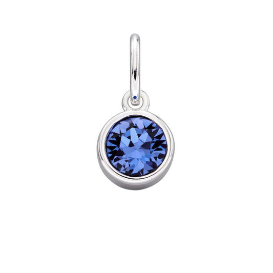 September Swarovski Charm or Pendant Jewellery Carathea