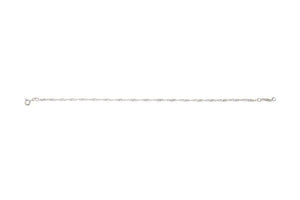 Silver Twisted Anklet Jewellery Ian Dunford 