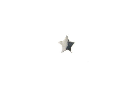 Silver Star Nose Stud Jewellery Ian Dunford 