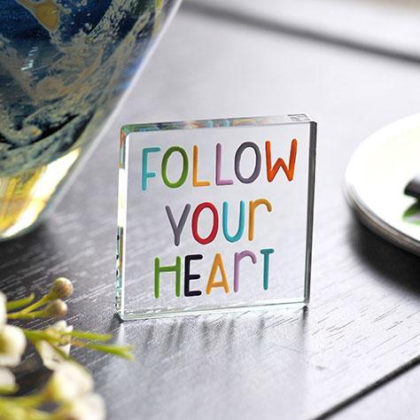 Spaceform "Follow Your Heart" Miniature Token gifts Spaceform 