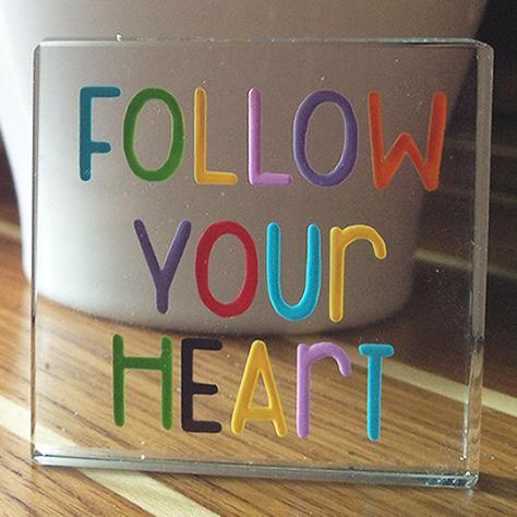 Spaceform "Follow Your Heart" Miniature Token gifts Spaceform 