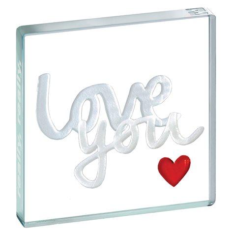 Spaceform "Really Love You" Miniature Glass Token Gifts Spaceform 