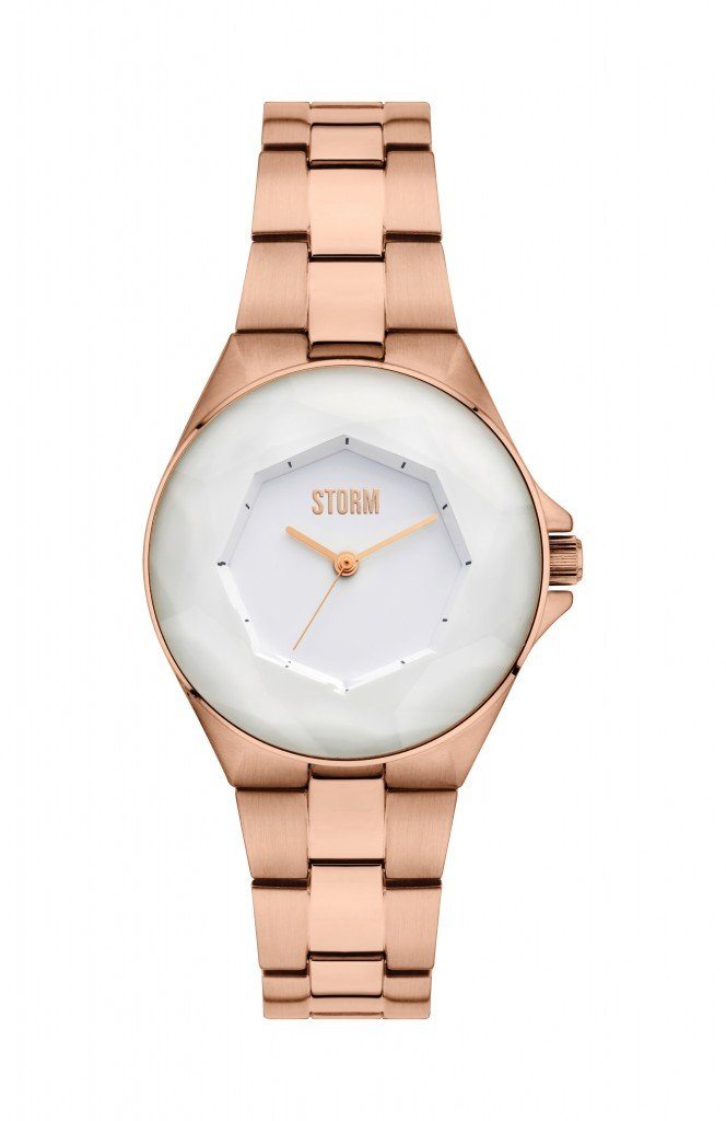 Storm Chrystana Rose Gold & White Watch Watches Storm London 