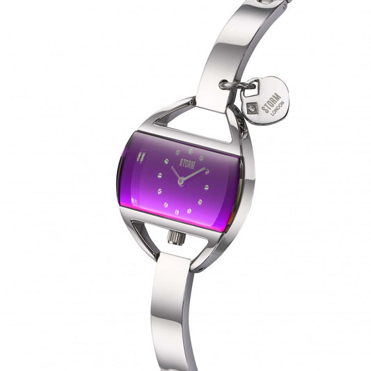 Storm Temptress Charm Ladies Watch in Lazer Purple Watches Storm London 