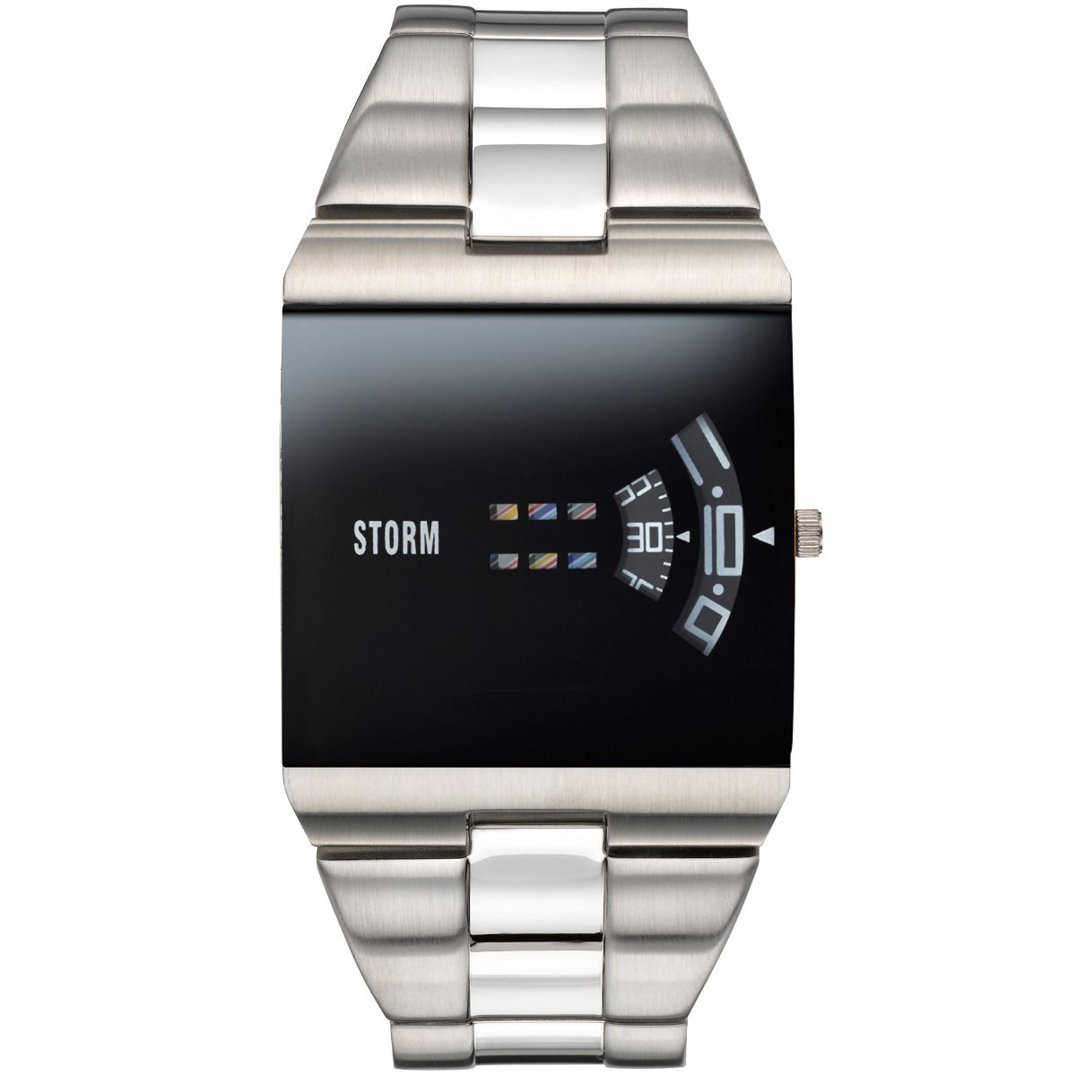Storm New Remi Square Men's Watch in Black Watches Storm London 