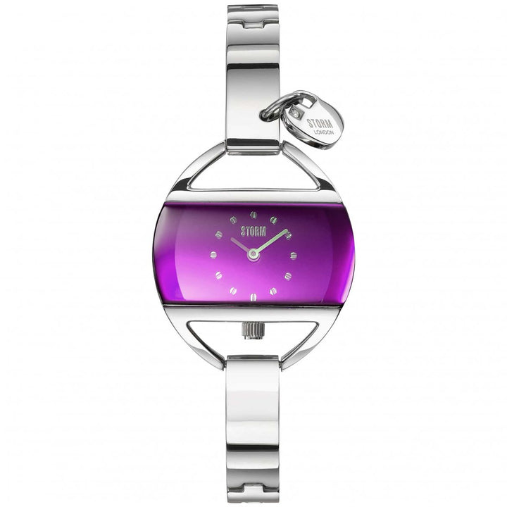 Storm Temptress Charm Ladies Watch in Lazer Purple Watches Storm London