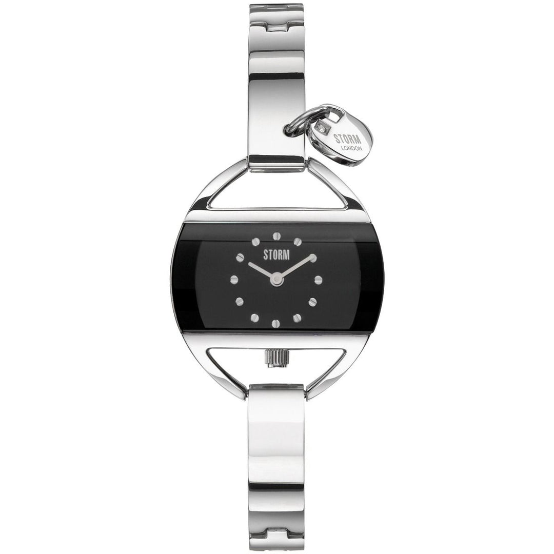 STORM Temptress Charm Ladies Watch in Black Watches Storm London