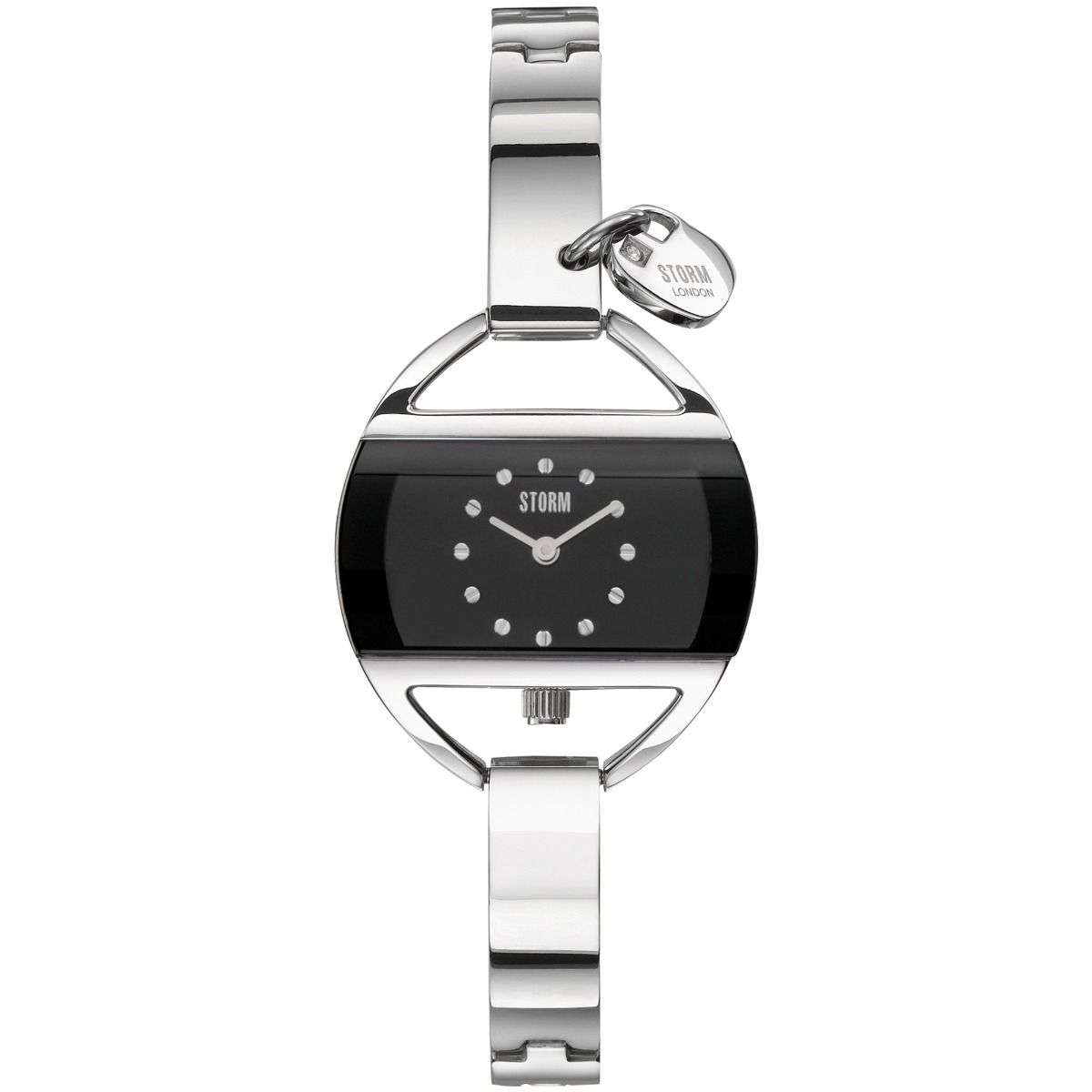 STORM Temptress Charm Ladies Watch in Black Watches Storm London 