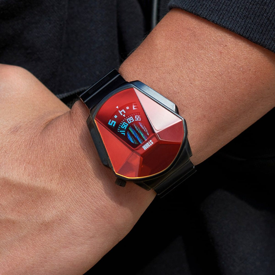Storm Darth Men's Watch in Slate and Red Colours Watches Storm London