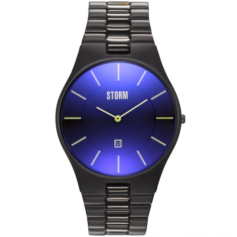 STORM Slim-X XL Men's Watch Slate & Laser Blue Watches Storm London
