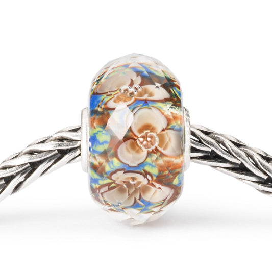 Trollbeads Wildflower Faceted Glass Bead TGLBE-30091 Beads Trollbeads 