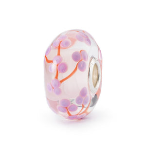 Trollbeads Peach Blossom Glass Bead TGLBE-20352 Beads Trollbeads 