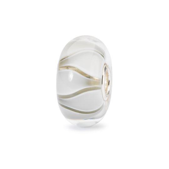 Trollbeads White Tulips Glass Bead Trollbeads Trollbeads 