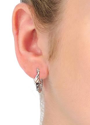 Silver Tree of Life Hoop Earrings 3STOLHHE Earrings CLOGAU GOLD 