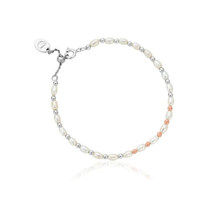 Clogau Beachcomber bracelet with seed pearls and Welsh gold Carathea