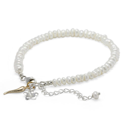 Silver Aphrodite's Freshwater Pearl Bracelet Bracelets Banyan