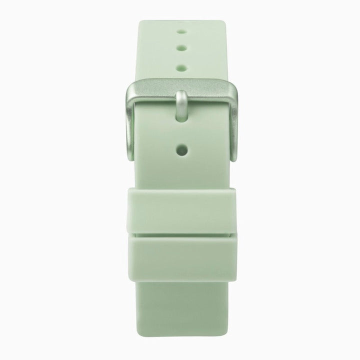 Sekonda Palette Ladies Green Watch with Rubber Strap 40395 Sekonda