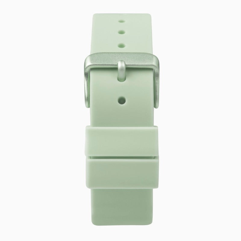 Sekonda Palette Ladies Green Watch with Rubber Strap 40395 Sekonda 