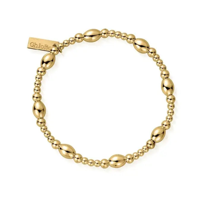 Chlobo Gold Cute Oval Bracelet | Carathea