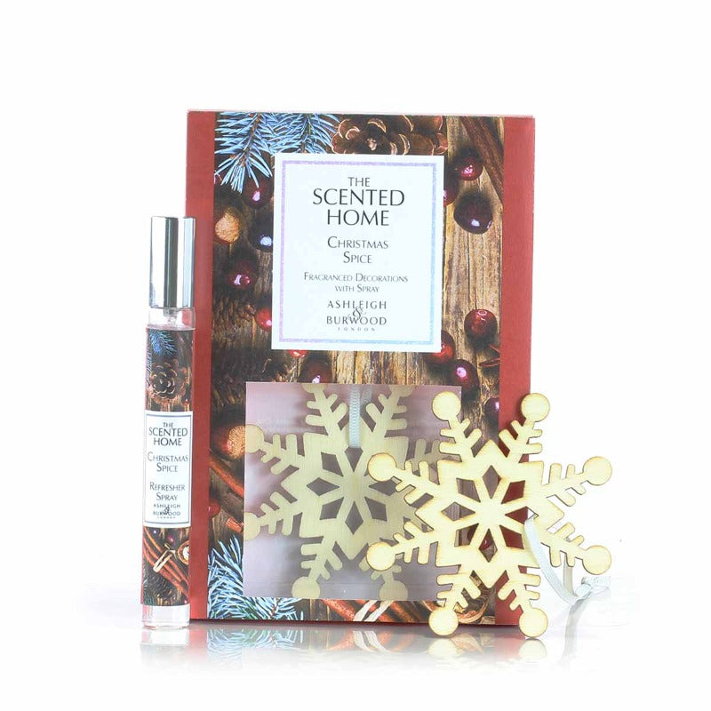 Christmas Spice Snowflake Fragrance Decoration XSHDEC18 Ashleigh & Burwood 