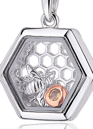 Clogau Honey Bee Inner Charm Pendant 3SICLP11 Necklaces & Pendants CLOGAU GOLD 