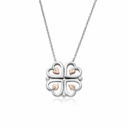 Clogau gold Tree of Life Heart Necklace Carathea