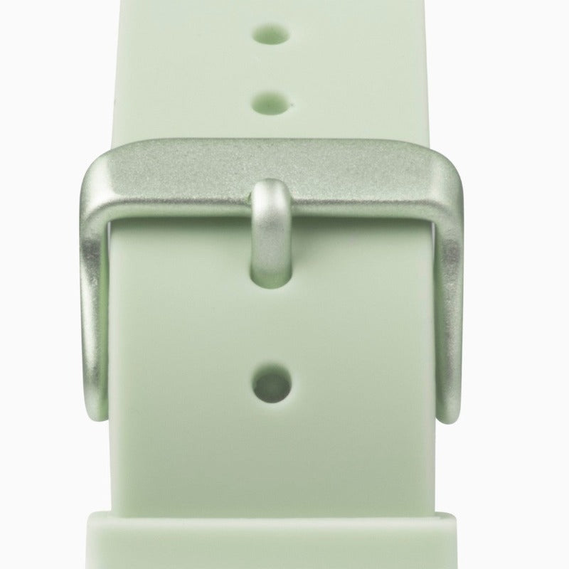 Sekonda Palette Ladies Green Watch with Rubber Strap 40395 Sekonda